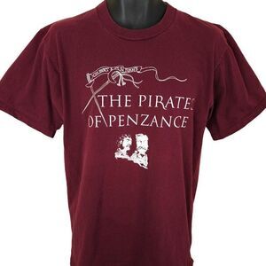 Vintage Pirates Of Penzance T Shirt Mens Size Medium 90s Opera Made In USA